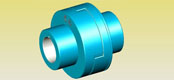Elastic movable pin coupling
