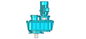 LPJ, LPB, LPP type vertical parallel shaft reducer of hard toothed surface
