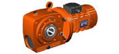XS series helical gear worm reducer